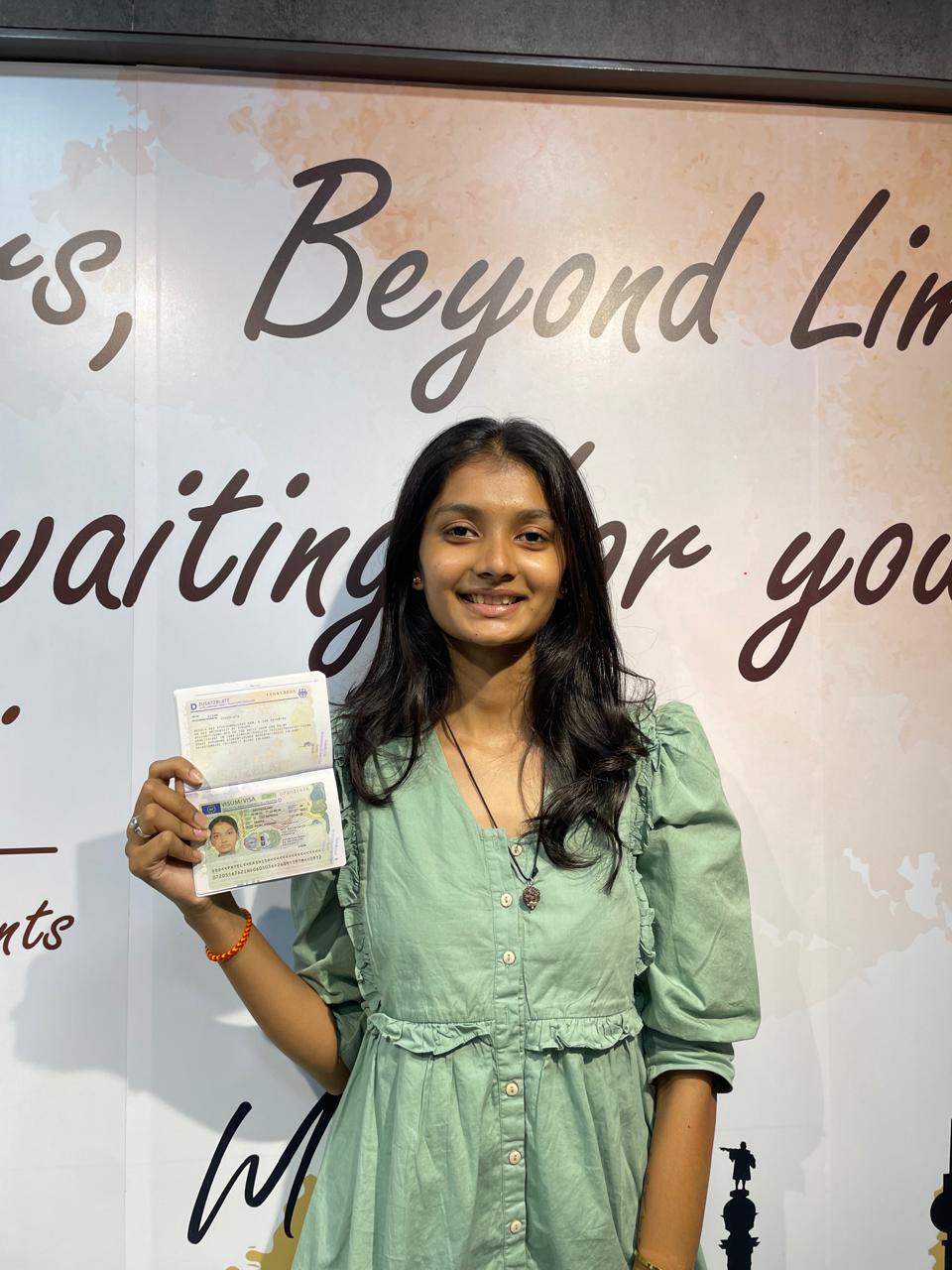 Kashish Patel — Germany Student Visa approval