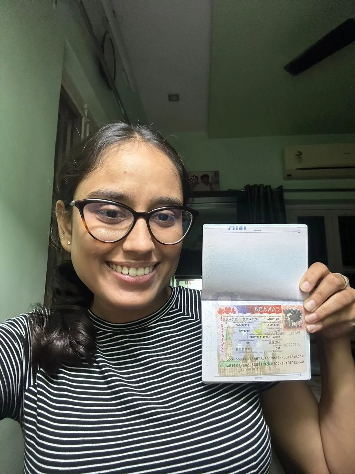 Tanvi Patel — Canada Visitor Visa approval